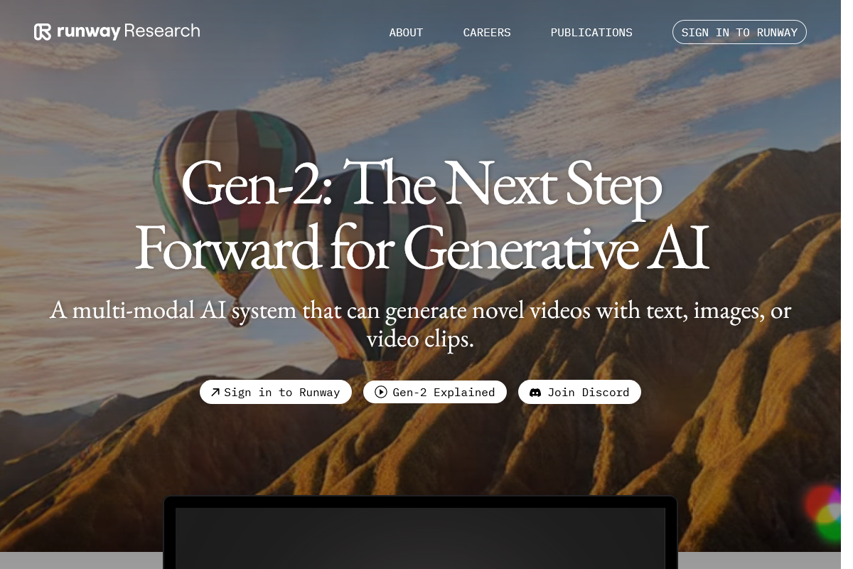 Ai Tool Gen 2 By Runway Ai Tool Gen 2 By Runway