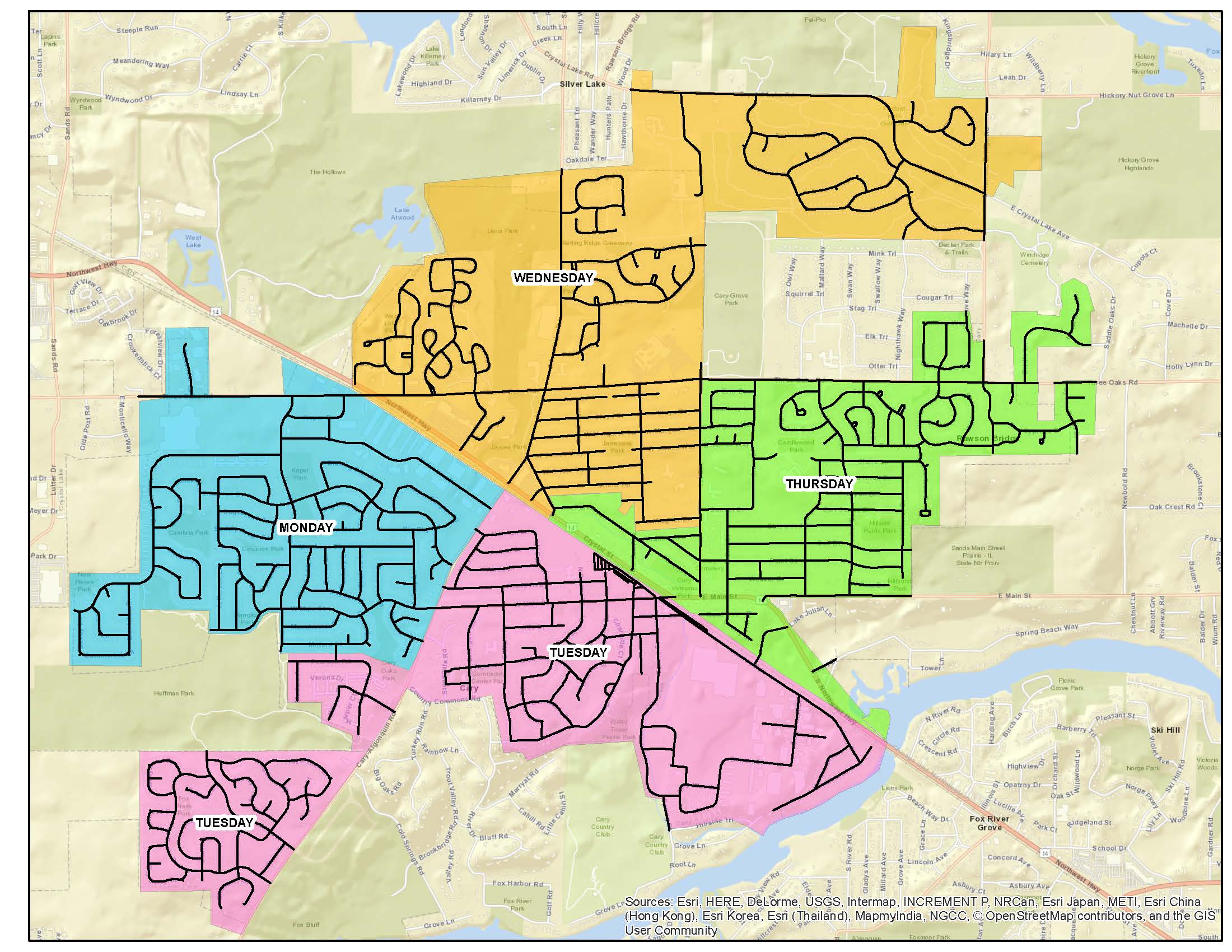 Flood Brothers Refuse Map 