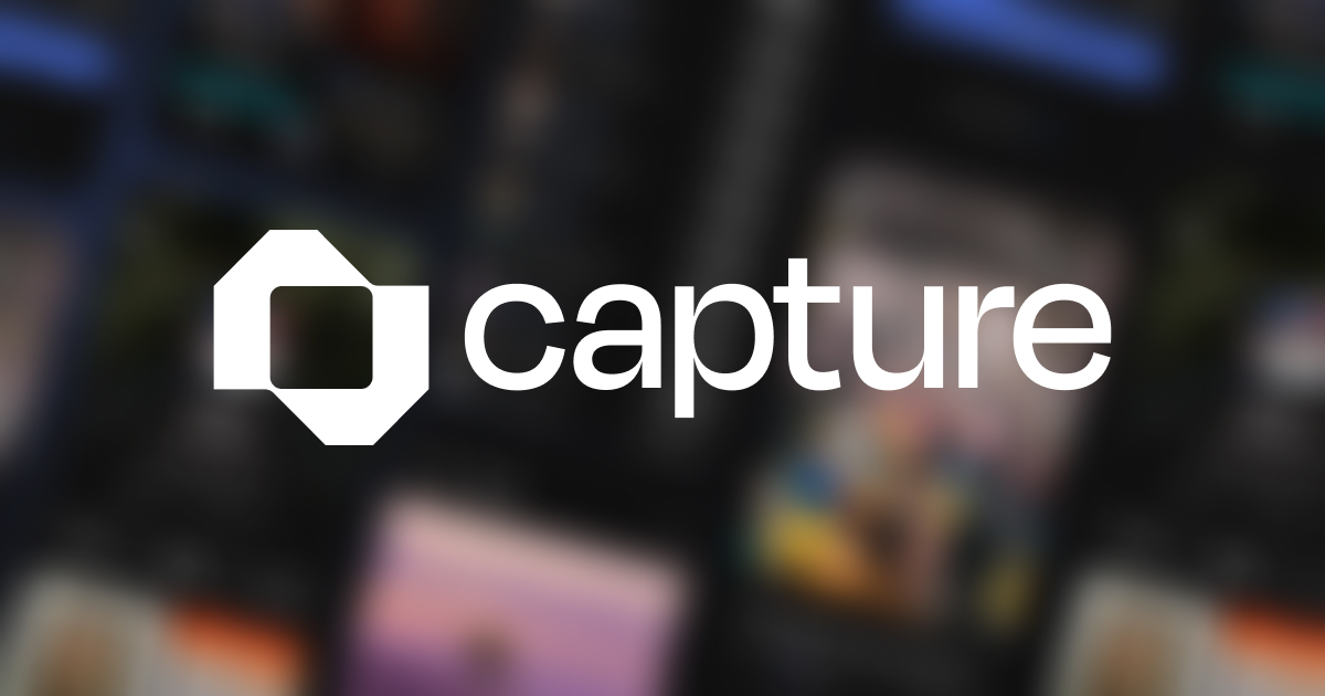 Capture | Provenance infrastructure for digital media