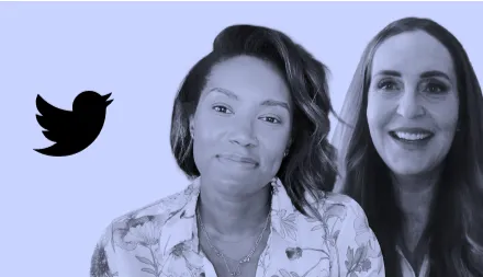 Jordan Craig and Lisa Jennings of Twitter