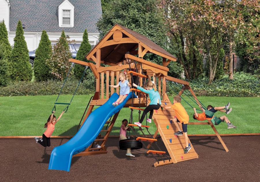Backyard Adventures Playground Warehouse Playsets in CA