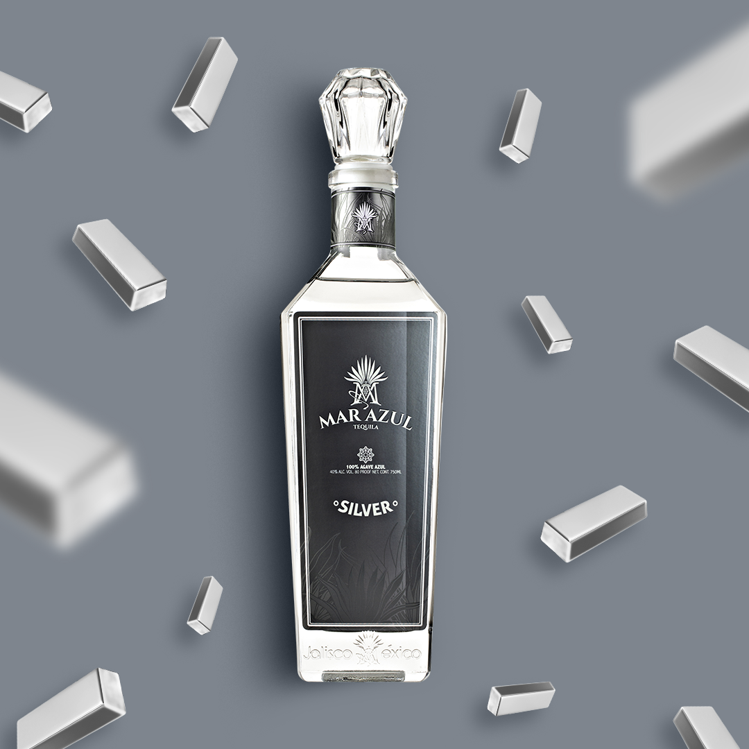 Mar Azul Tequila Crafted with Passion and Excellence Premium 100 Agave Tequilas