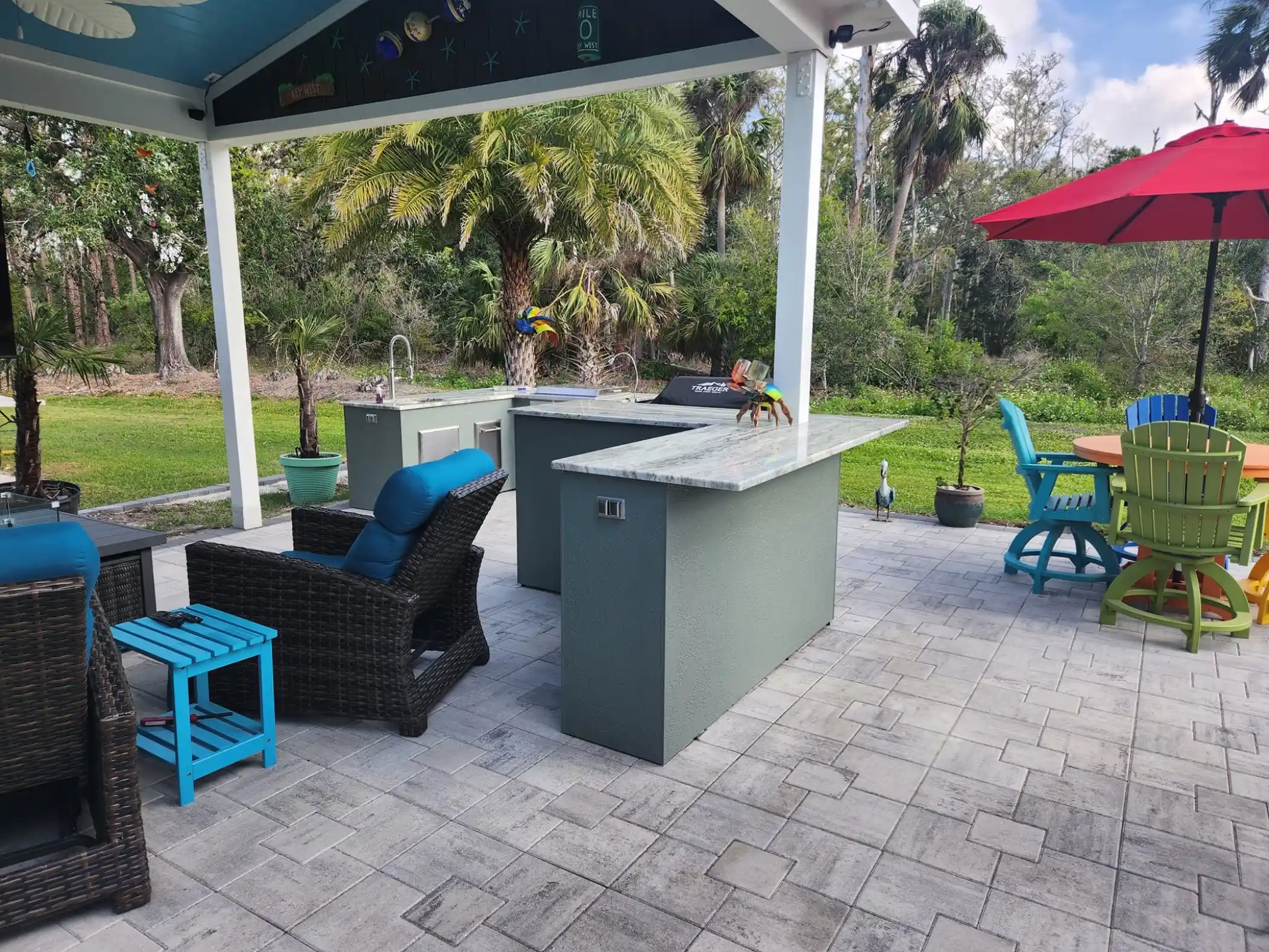 Outdoor Kitchen Naples March 2023