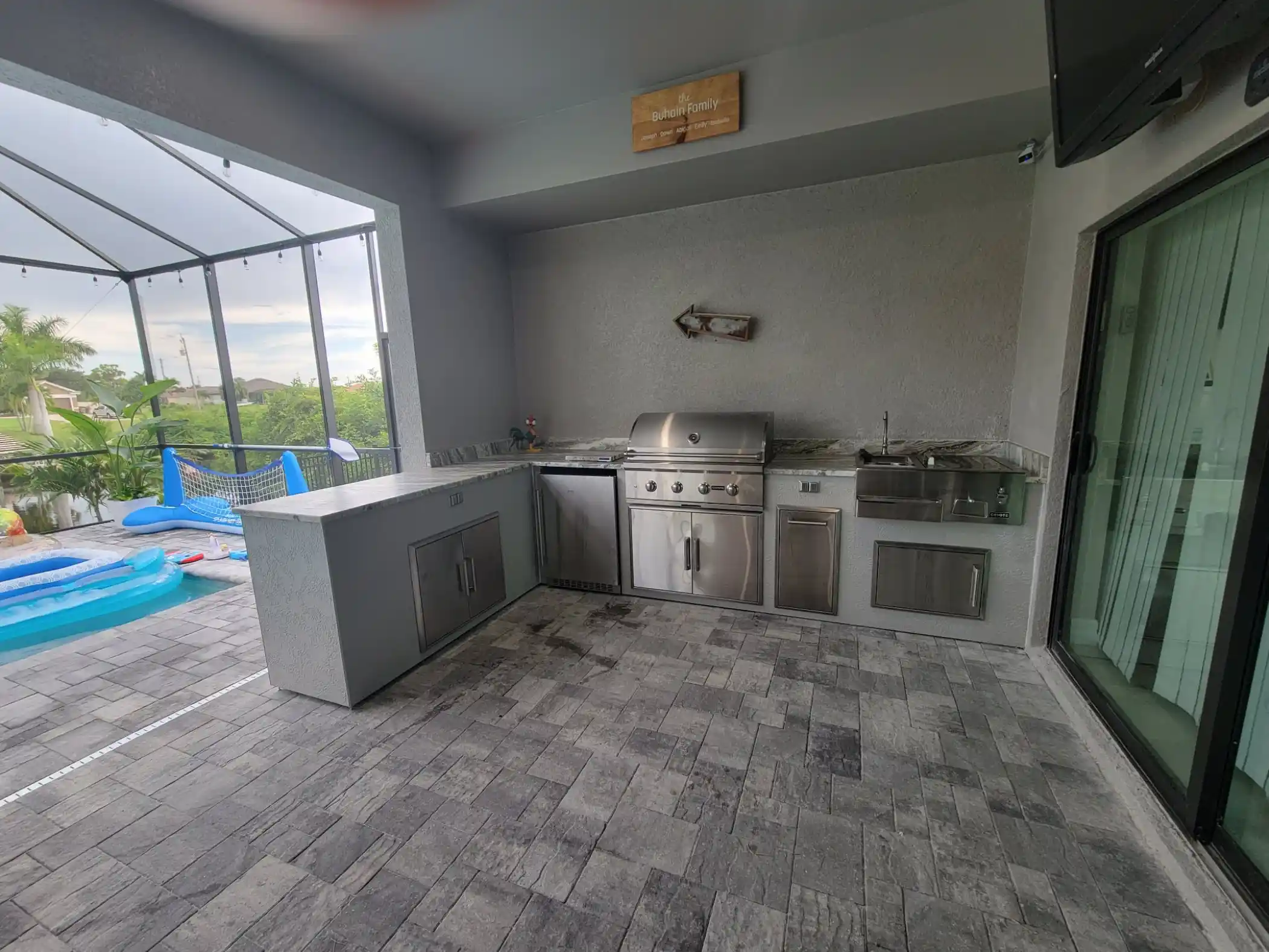 Outdoor Kitchen Cape Coral July 2022